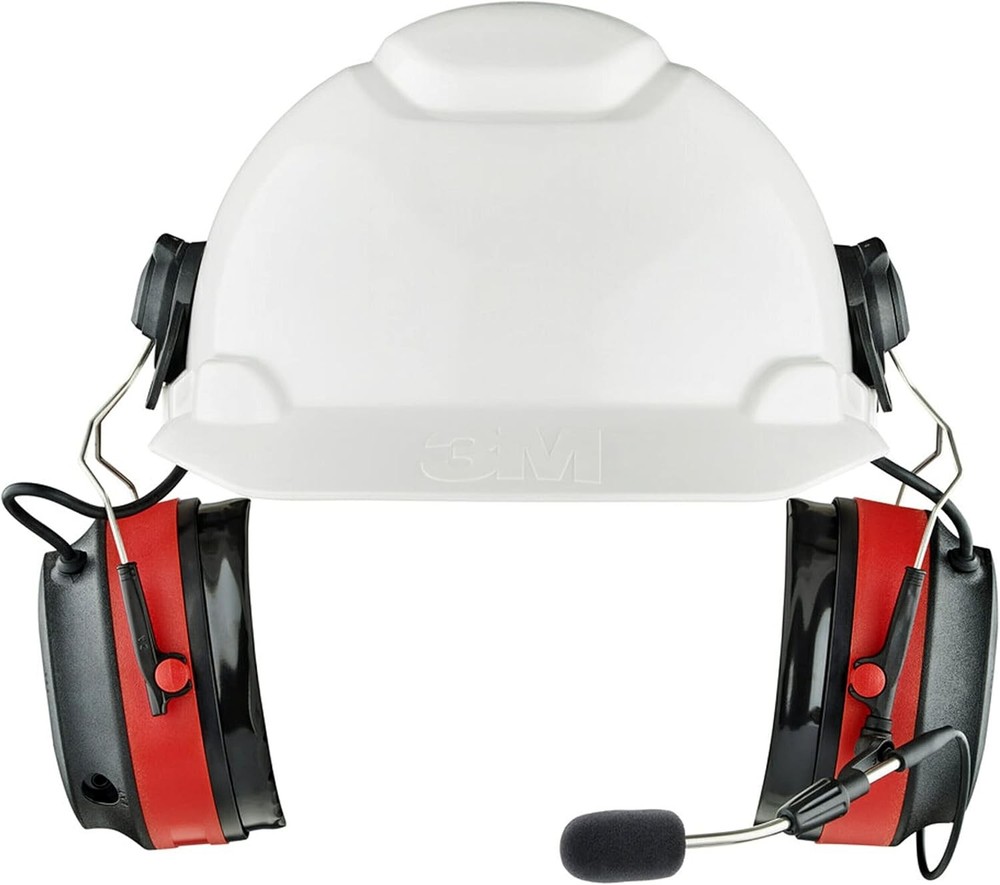 3M Pro-Comms Electronic Hearing Protector, Wireless Pro-Comms, Black/Red