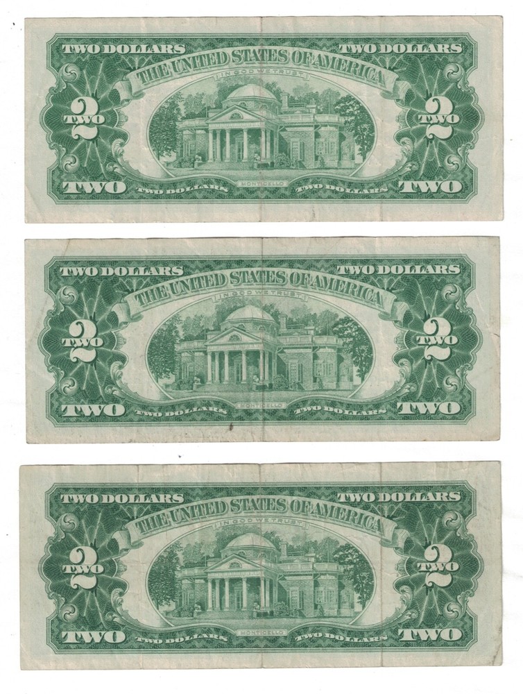 1963 $2 TWO DOLLAR RED SEAL FR-1513