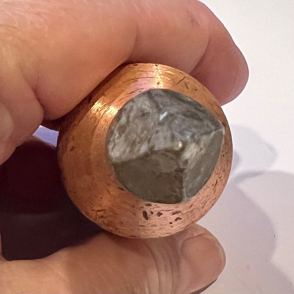 Copper Soldering Iron Tip Threaded 1 1/8" #5