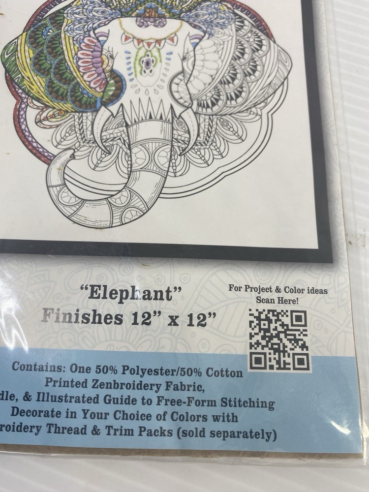 Zenbroidery Stitching “Elephant”