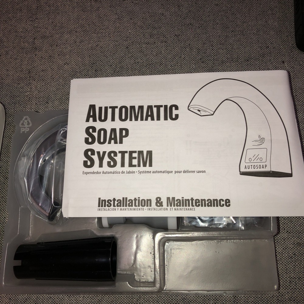 Automatic Soap System Restroom Liquid Dispenser Oneshot Touch-Free