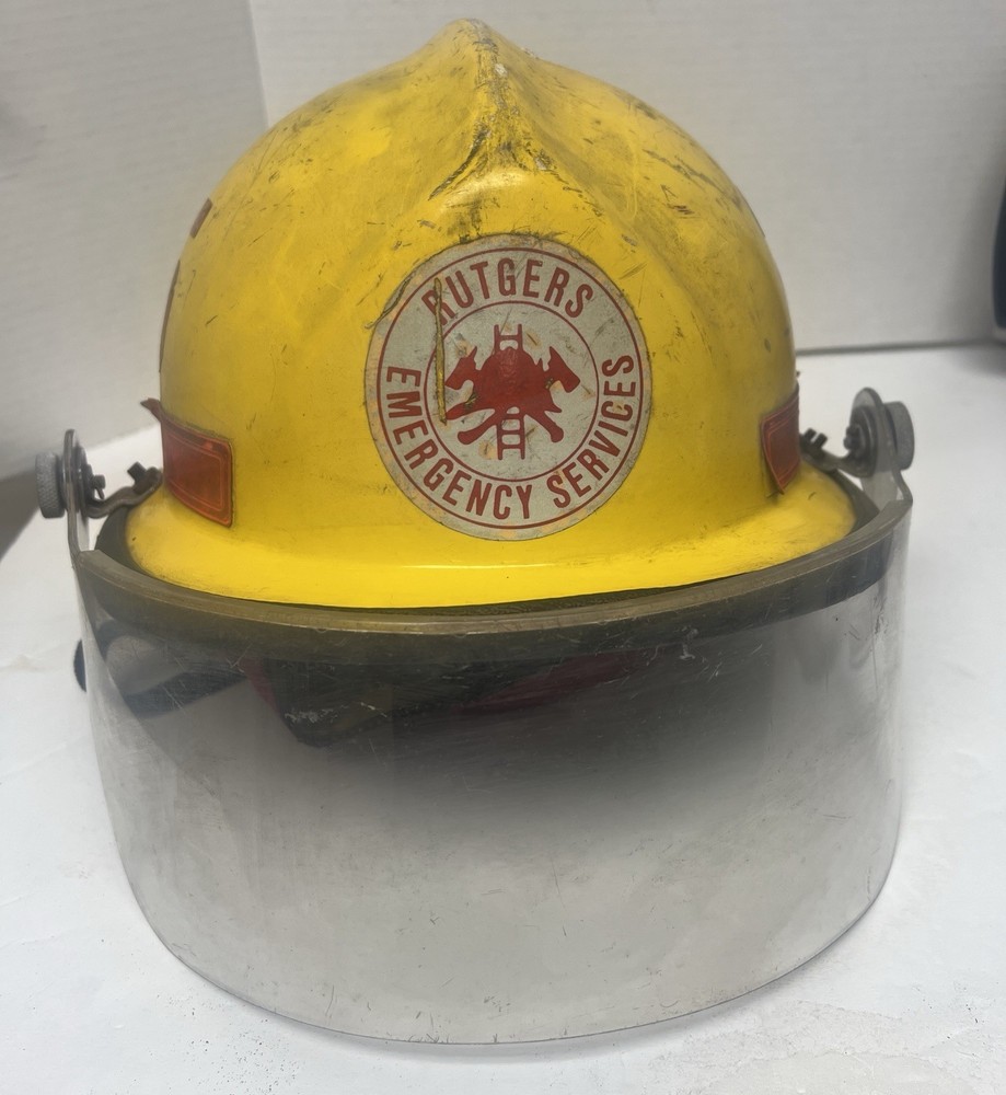 Cairns Rutgers Fire Helmet with Full face Shield