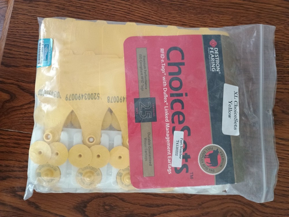 Destron Fearing RFID Ear Tags