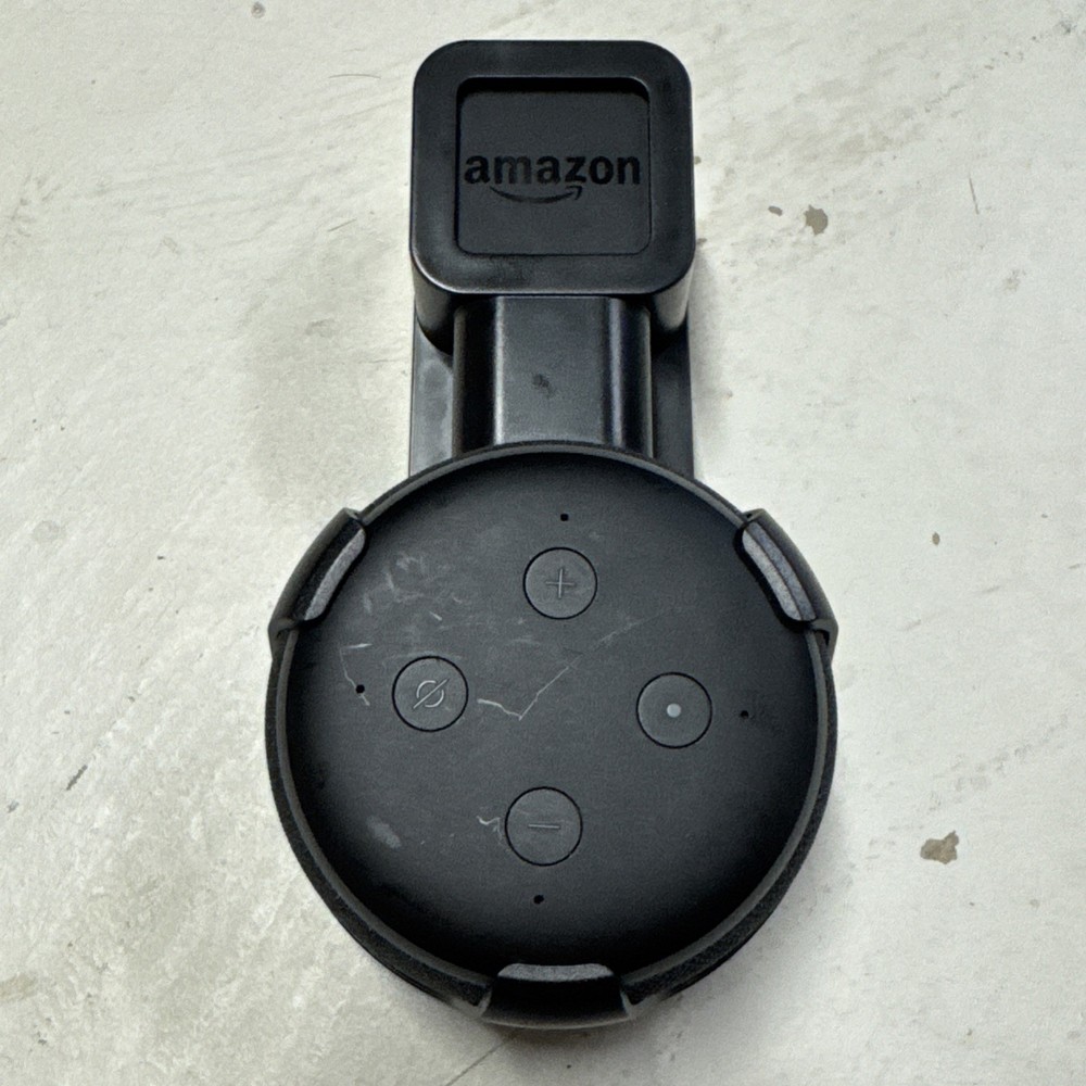 Amazon Echo Dot (3rd Generation)  Smart Speaker - black with little case