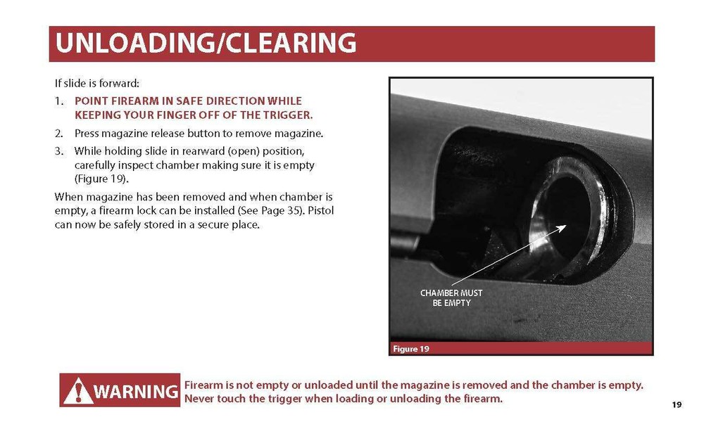 Springfield Armory SA *35 Operation & Safety Manual (38 pg)