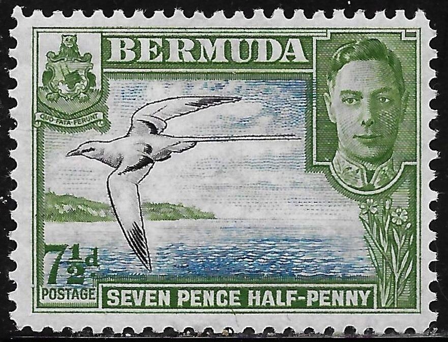 Bermuda Scott #'s 121D MH
