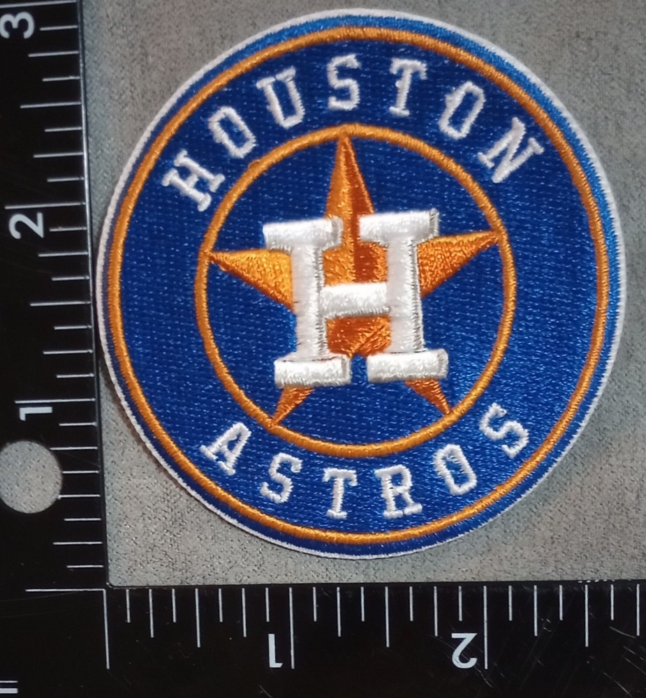 HOUSTON ASTROS BASEBALL IRON ON PATCH