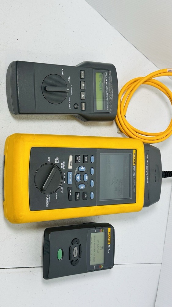 DSP-4000SR Smart Remote Fluke 4000 Cable Analyzer Kit