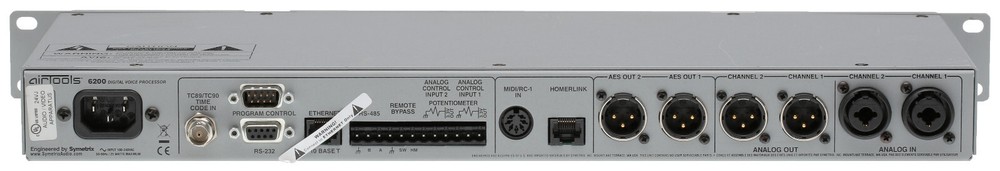 Airtools Symetrix 6200 Digital Mic Preamplifier Voice Speech Processor Voiceover