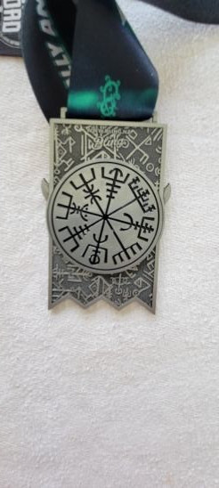 CONQUEROR CHALLENGE MEDAL - RING ROAD - VERY NICE !!