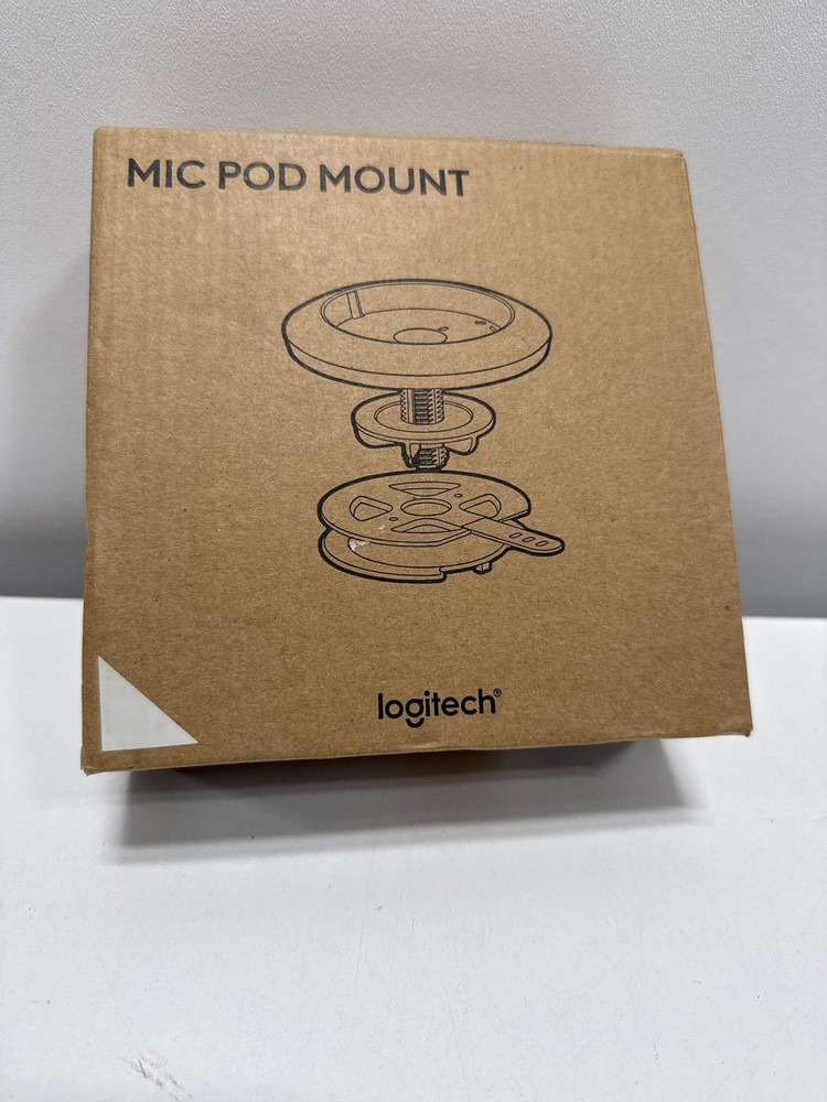 Logitech RALLY MIC POD TABLE MOUNT OFF-WHITE - WW