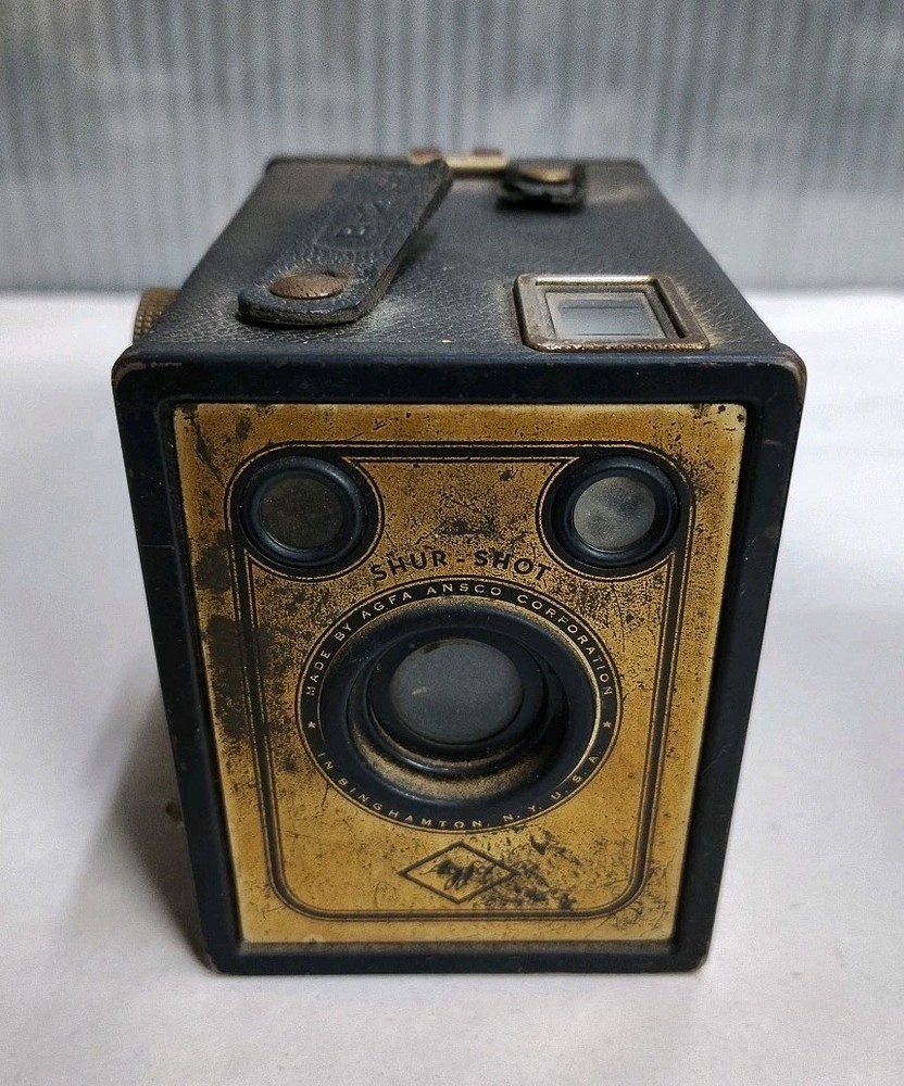 Vintage Agfa Ansco Shur Shot Box Camera