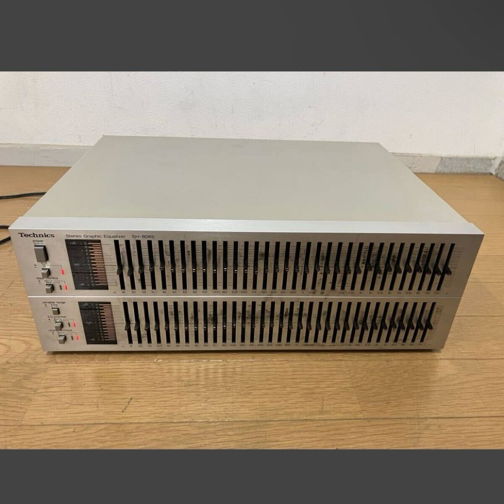 Technics SH-8065 33 Band Stereo Graphic Equalizer Tested Working