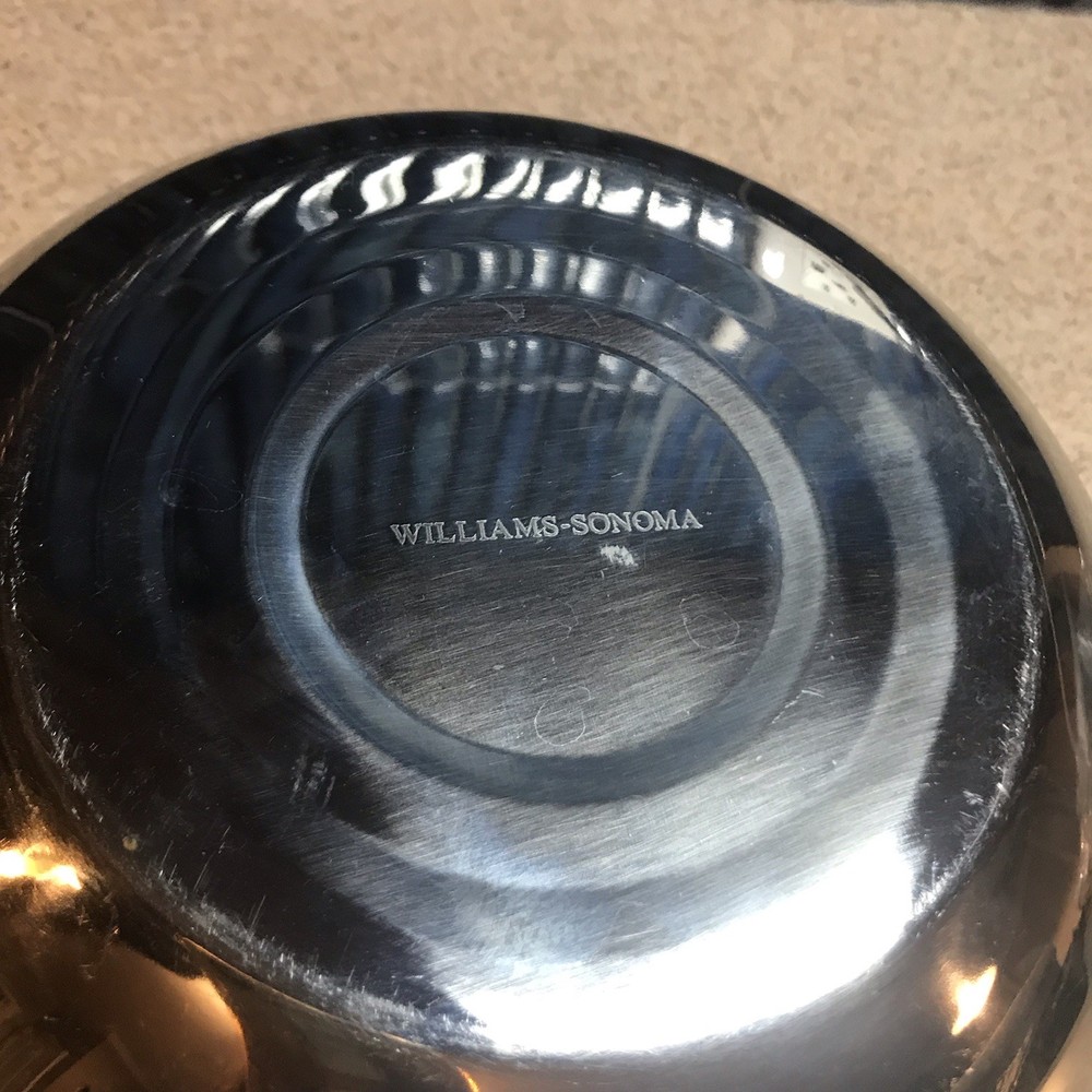 Williams Sonoma Round Mixing Bowl Kitchen Baking Prep 8in