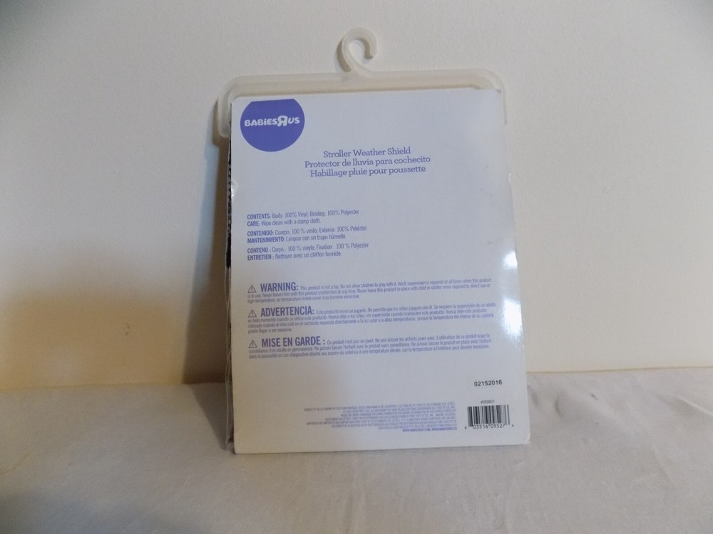 Babies”R”Us Stroller Weather Shield