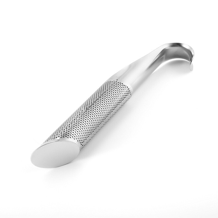 4/8PCS Stainless Tea Diffuser Tea Stick Strainer Tea Infuser Pipe w/Hook Handle