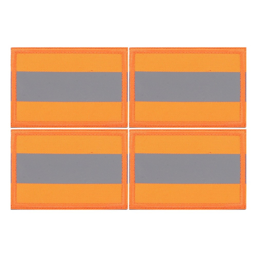 4 Pcs Armband Safety Patch Clothes Reflective Patches