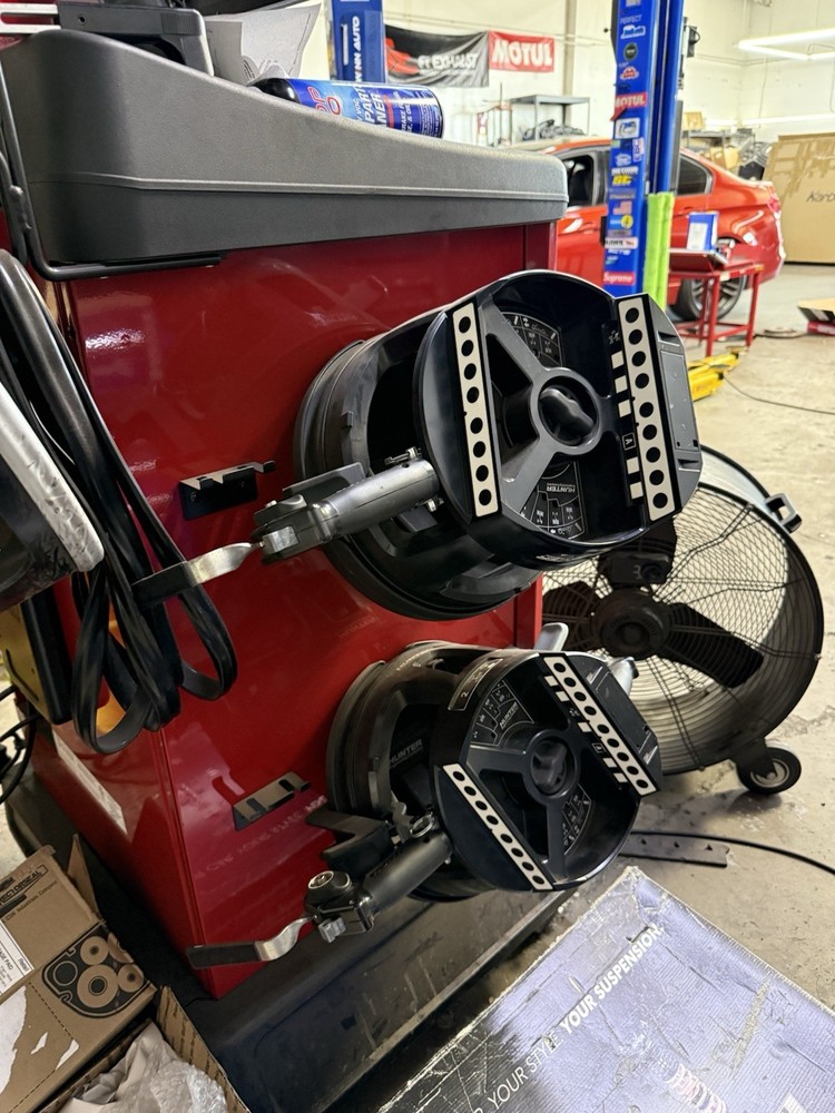 Hunter HawkEye Elite alignment setup