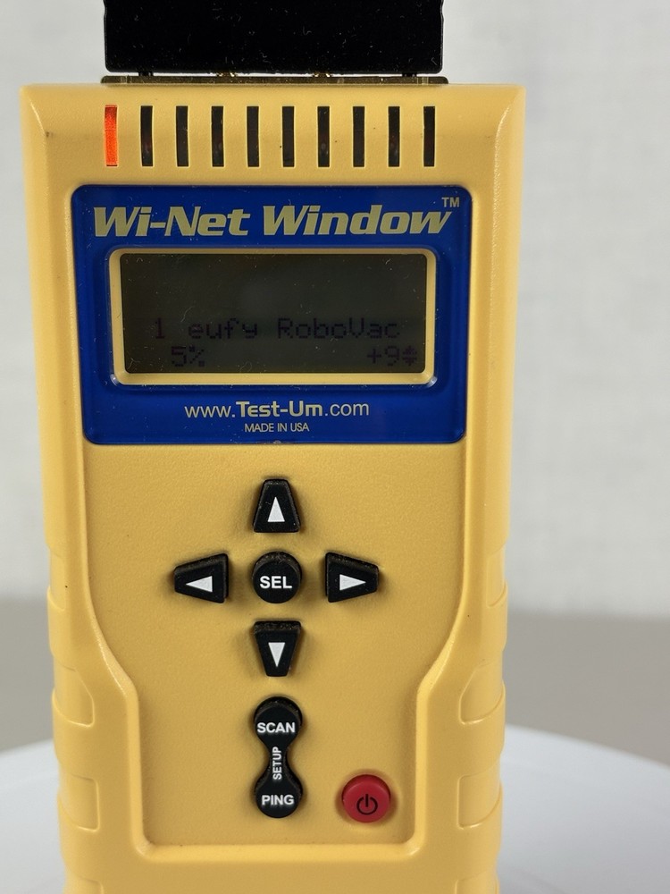 Wi-Net Window Wireless Network Analyzer Scanner Pinger Tester WP150 Test