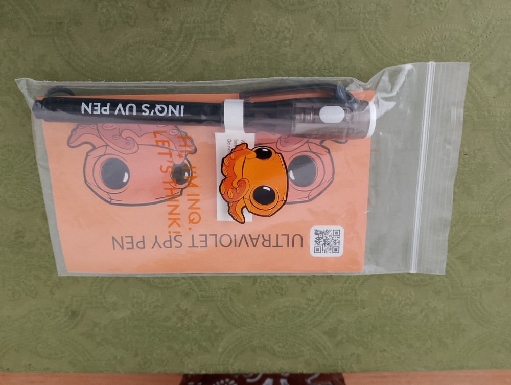 New Curiosity Box INQ'S UV Pen.