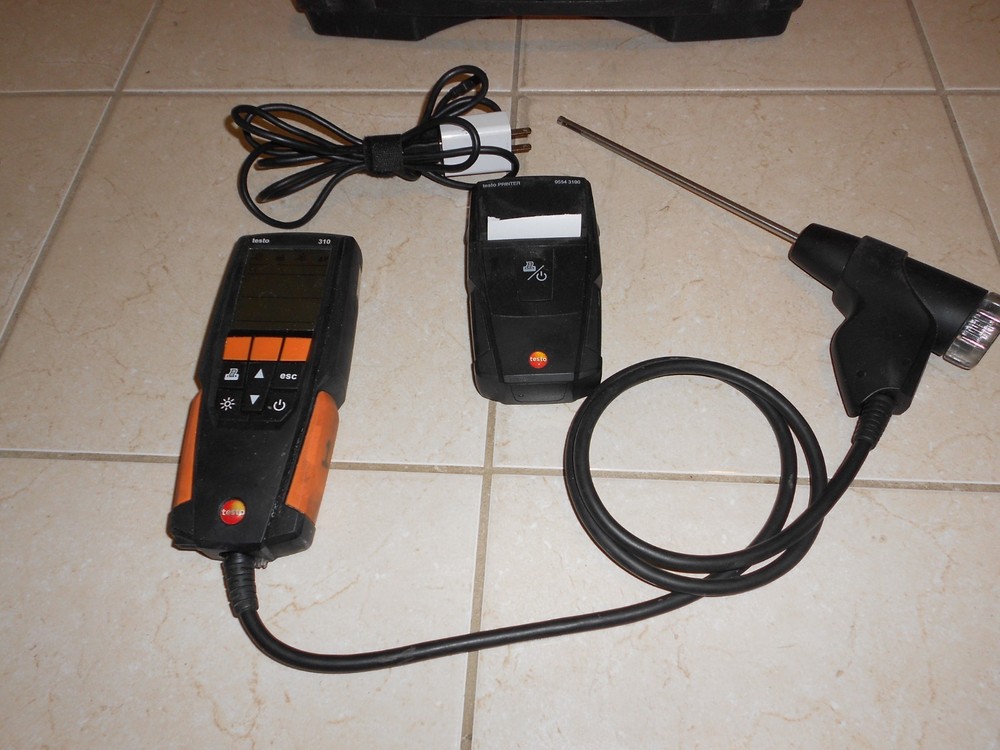 TESTO MODEL 310 COMBUSTION ANALYZER WITH PRINTER UNTESTED