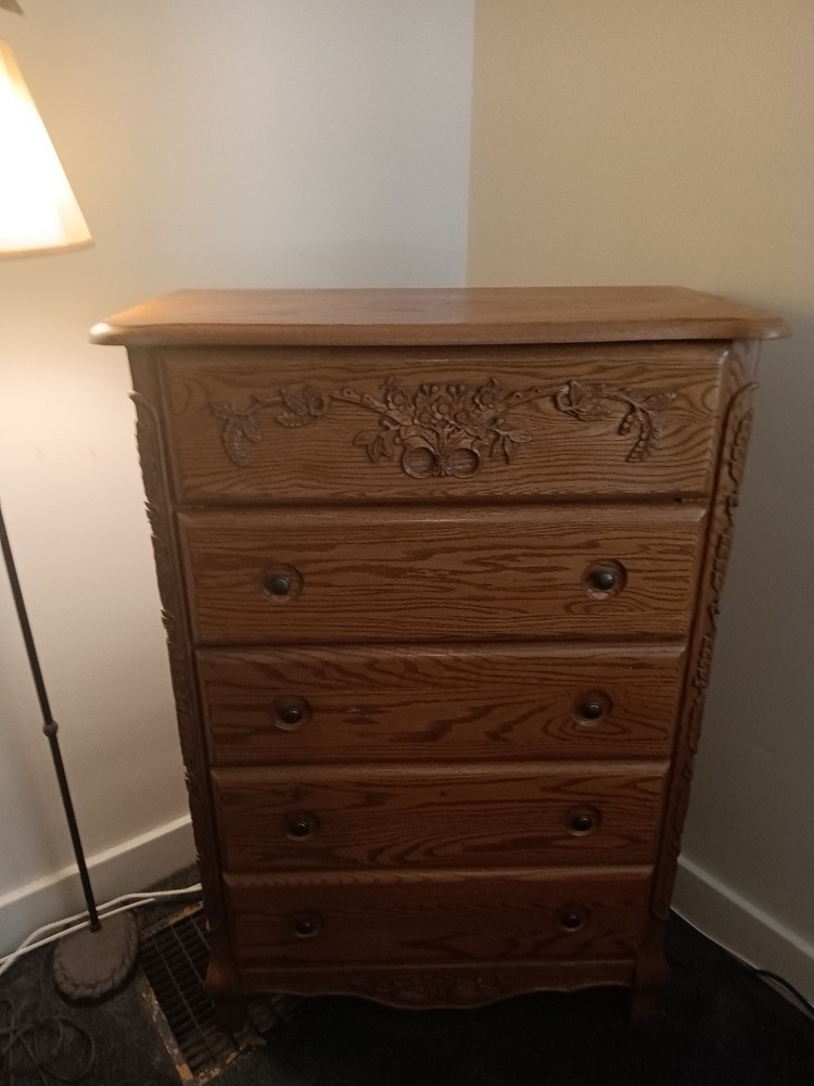 solid oak bedroom set furniture