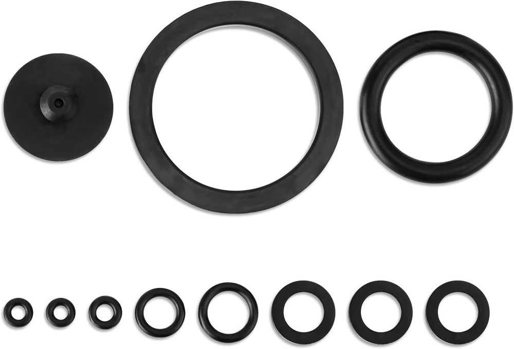 Complete Garden Sprayer Seal Ring Set - 11 Rubber Gaskets for Efficient Spraying