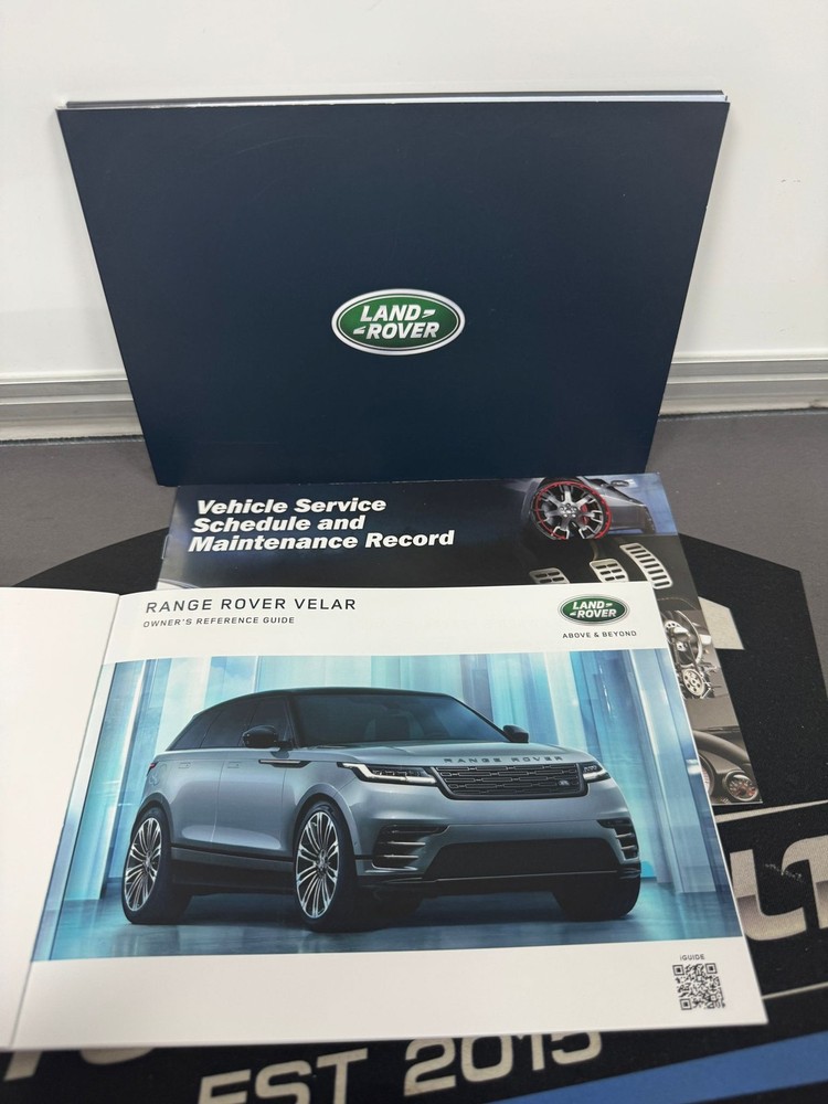 RANGE ROVER VELAR MANUAL / HANDBOOK QUICK REFERENCE GUIDE 2020~2024 (2023)