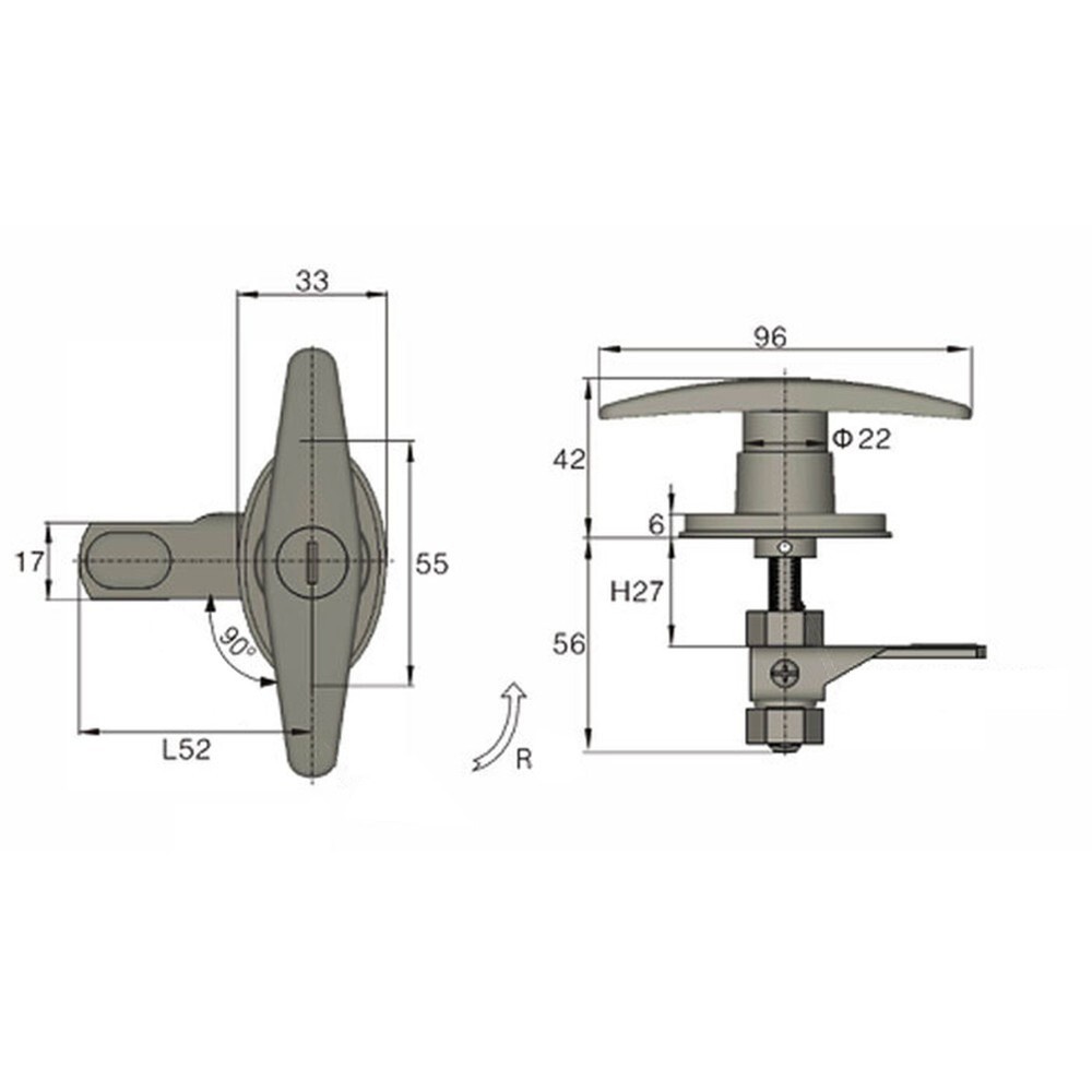 Lock Kit Camper Attachment Keyed Lock Kit Camper Attachment Easy Installation