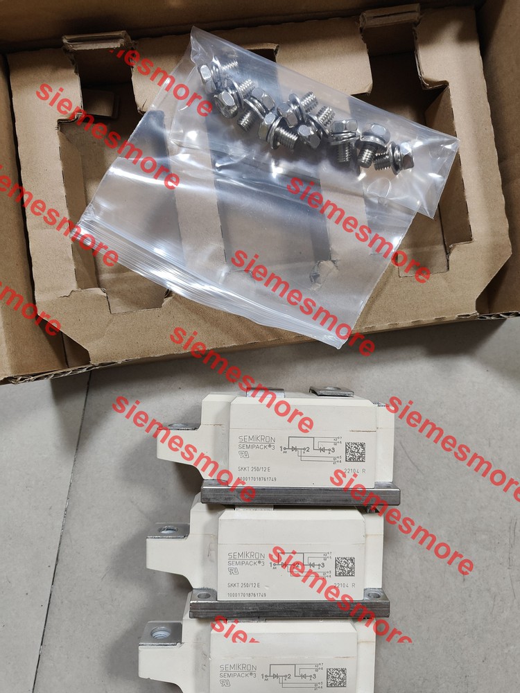 1PC SEMIKRON SKKT250/12E SKKT250-12E Thyristor Module