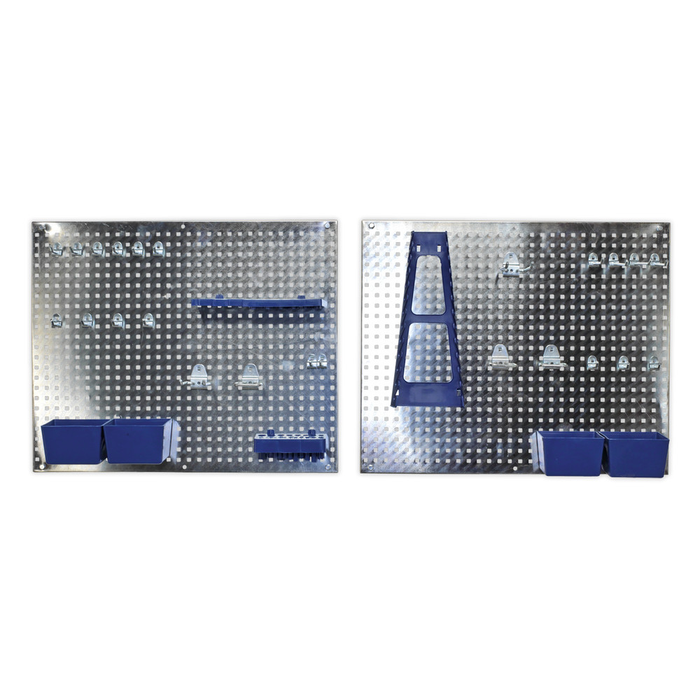 Wall Storage Pegboard Set 34pc S01102 Sealey New