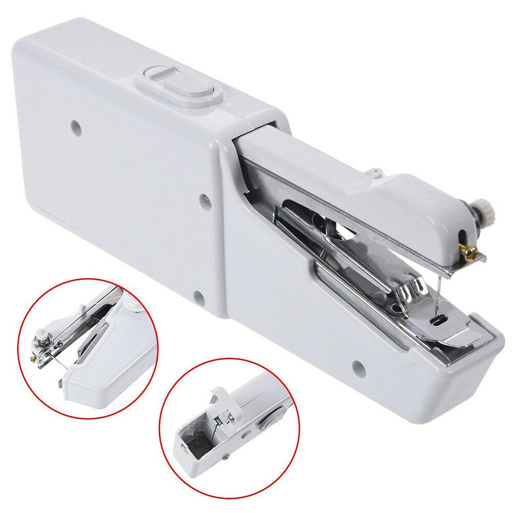 Handheld Sewing Stitch Needlework Cordless Cloth Fabric Electric Sewing Machine