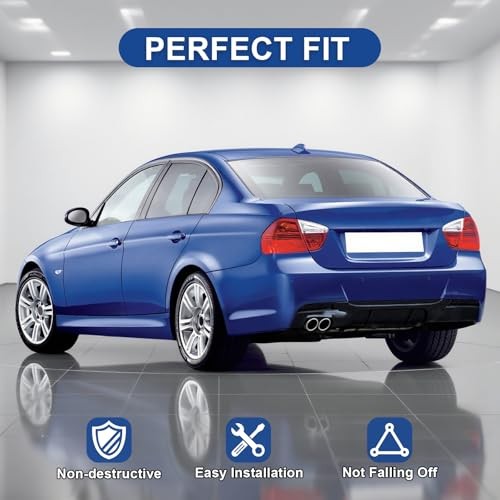 Rear Diffuser for 2005-2012 3 Series E91 E92 E93 Single Side Double Outlet E90