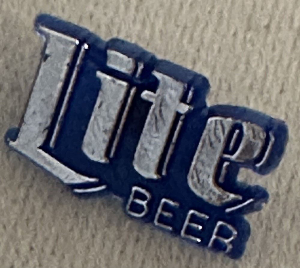 LITE Beer Plastic Lapel Hat Pin [R]