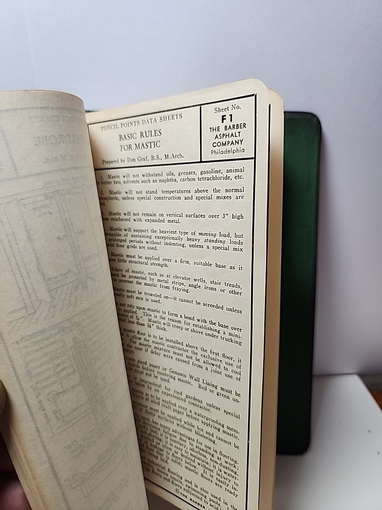 Pencil Points Data Sheets Book Eljer Los Angeles Ca JRR15