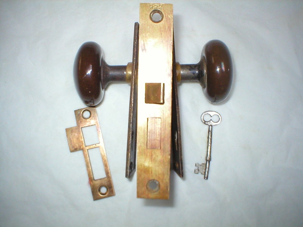 Antique Victorian Era Door Hardware