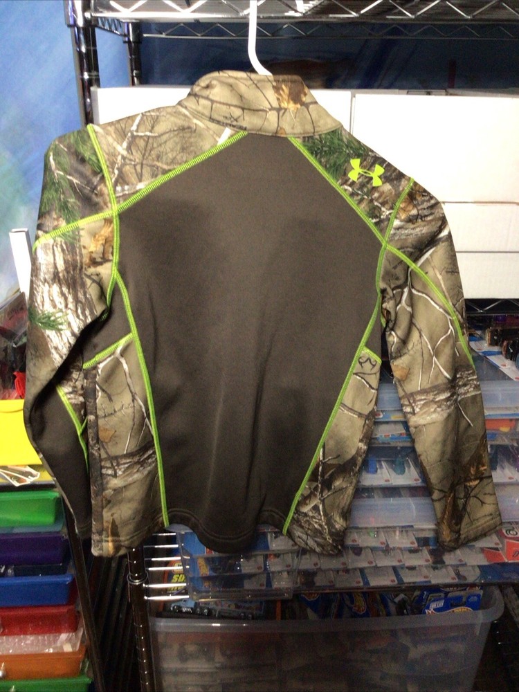 Under Armour Zip Up Jacket Scent Control Youth Small