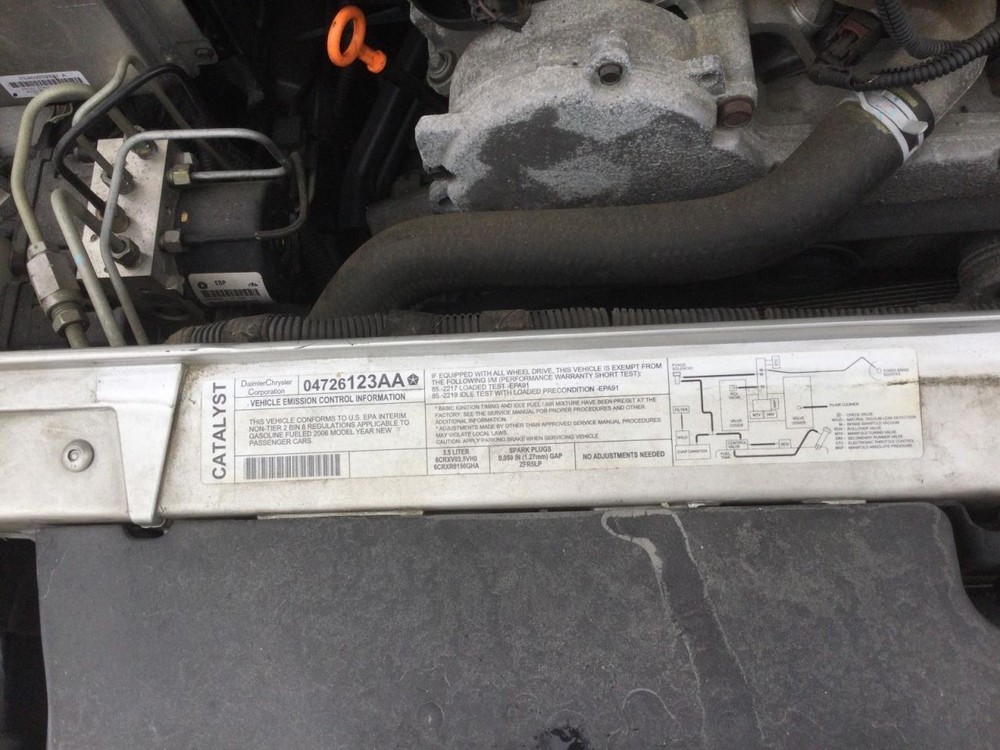 Engine ECM Electronic Control Module 3.5L RWD Fits 06 300 4986366