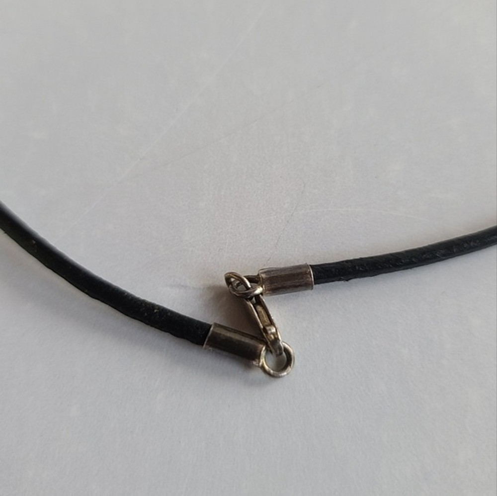 925 Wrapped Cross Pendant Necklace