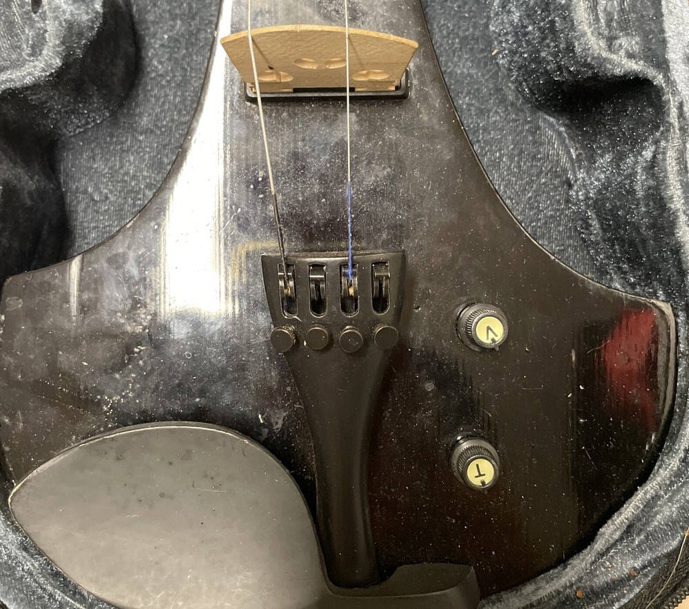 Music Basics Electric Violon With Case And More