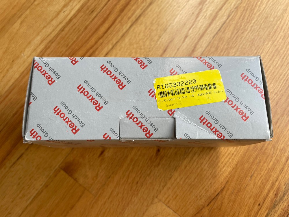 BOSCH REXROTH R165332220 LINEAR BEARING - NEW