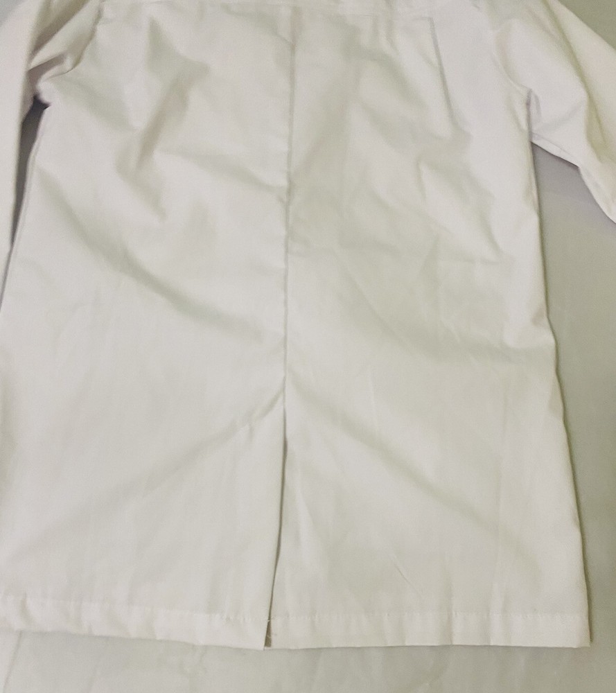 Wonder Lab White Lab Coat Style Size Xs Bc