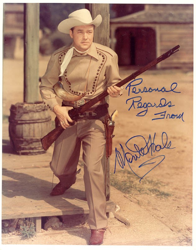 MONTE HALE - AUTOGRAPHED SIGNED PHOTOGRAPH