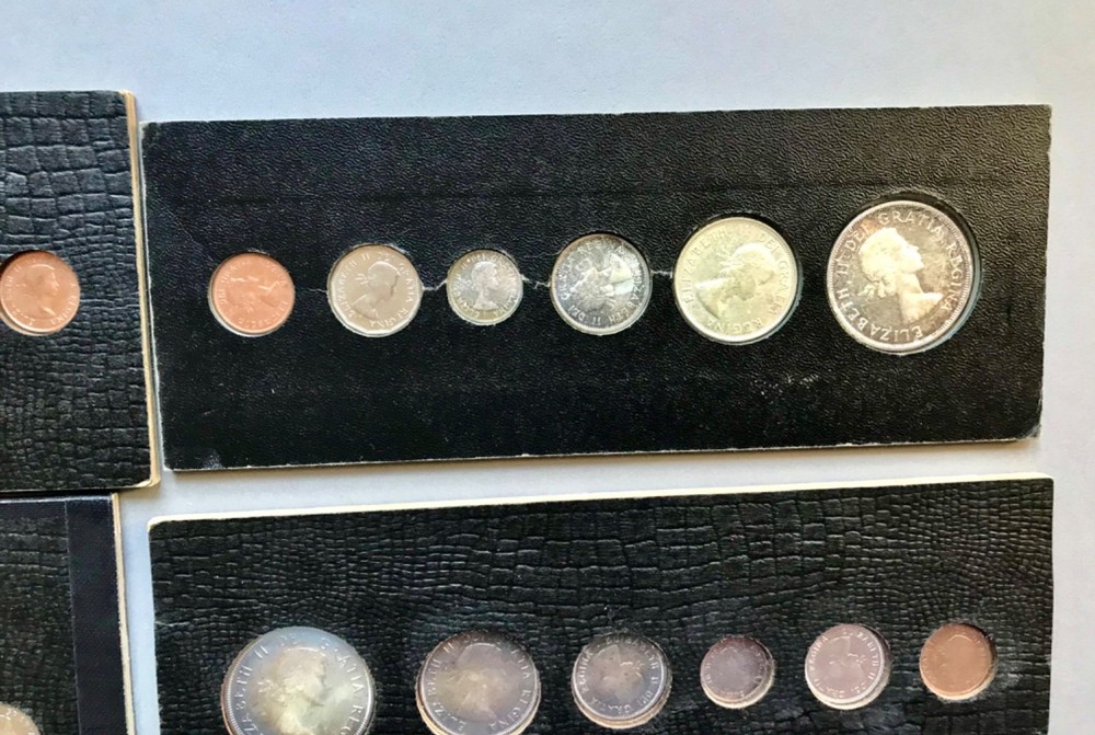 Group of (4) Canada Silver Mint Sets.