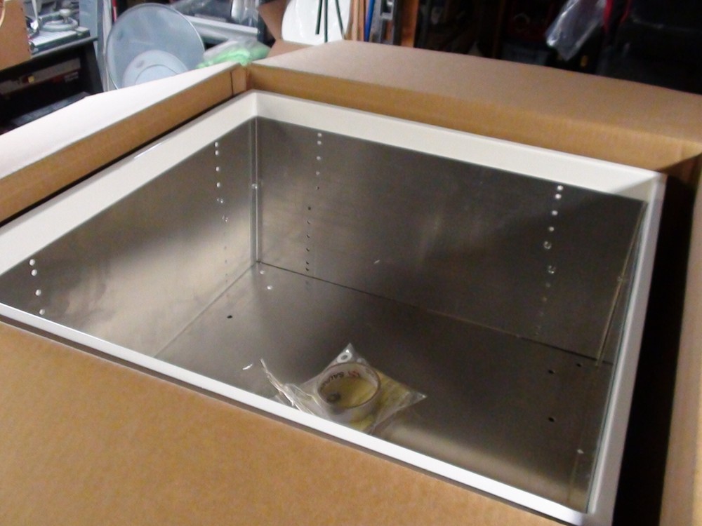 Draper 300200 Environmental Airspace Housing (White) - Ceiling projector install