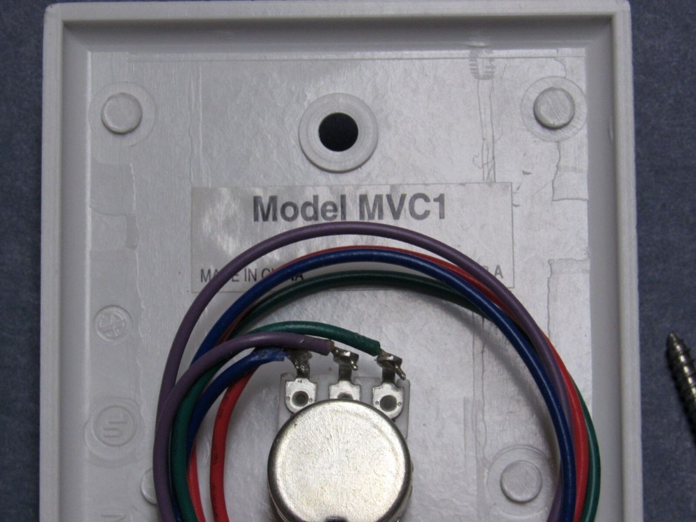 45 Ohm MVC1 Volume Control, White For M&S Music / Intercom System