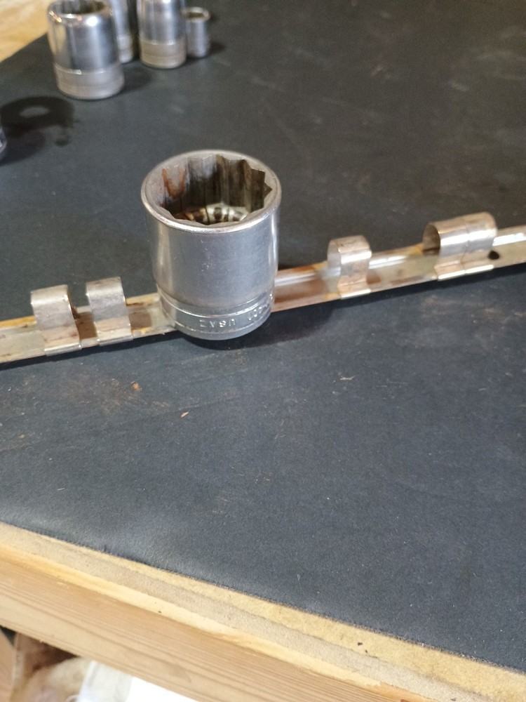 1/2" Drive Socket Carry Rack Rail Set