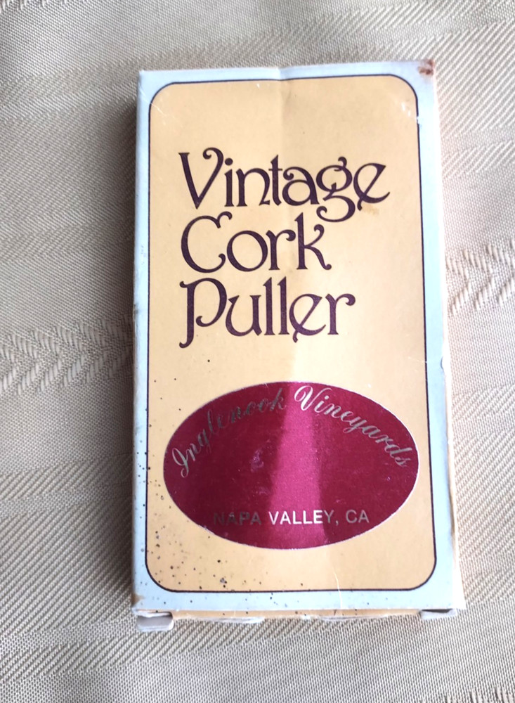 Vintage Cork Puller Inglenook Vineyards Napa Valley