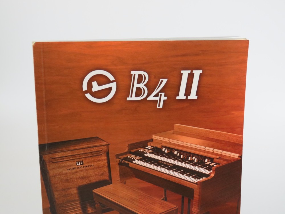 Native Instruments B4 II Operation Manual Software Synthesis 2004 Guide