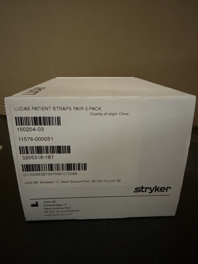 Lucas Patient Straps Pair 3-Pack